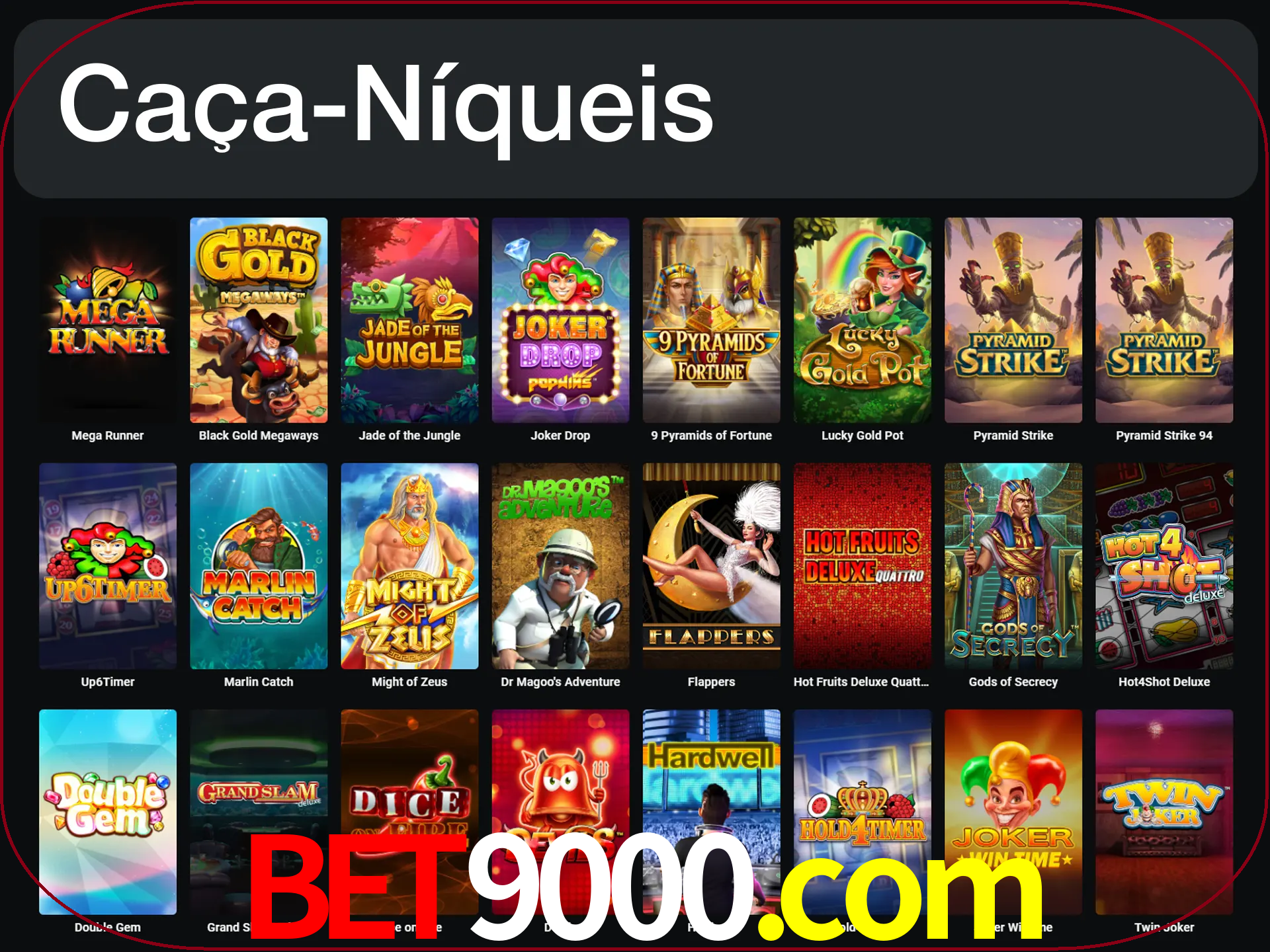LeonBet tem mais de 3000 slots para jogar.