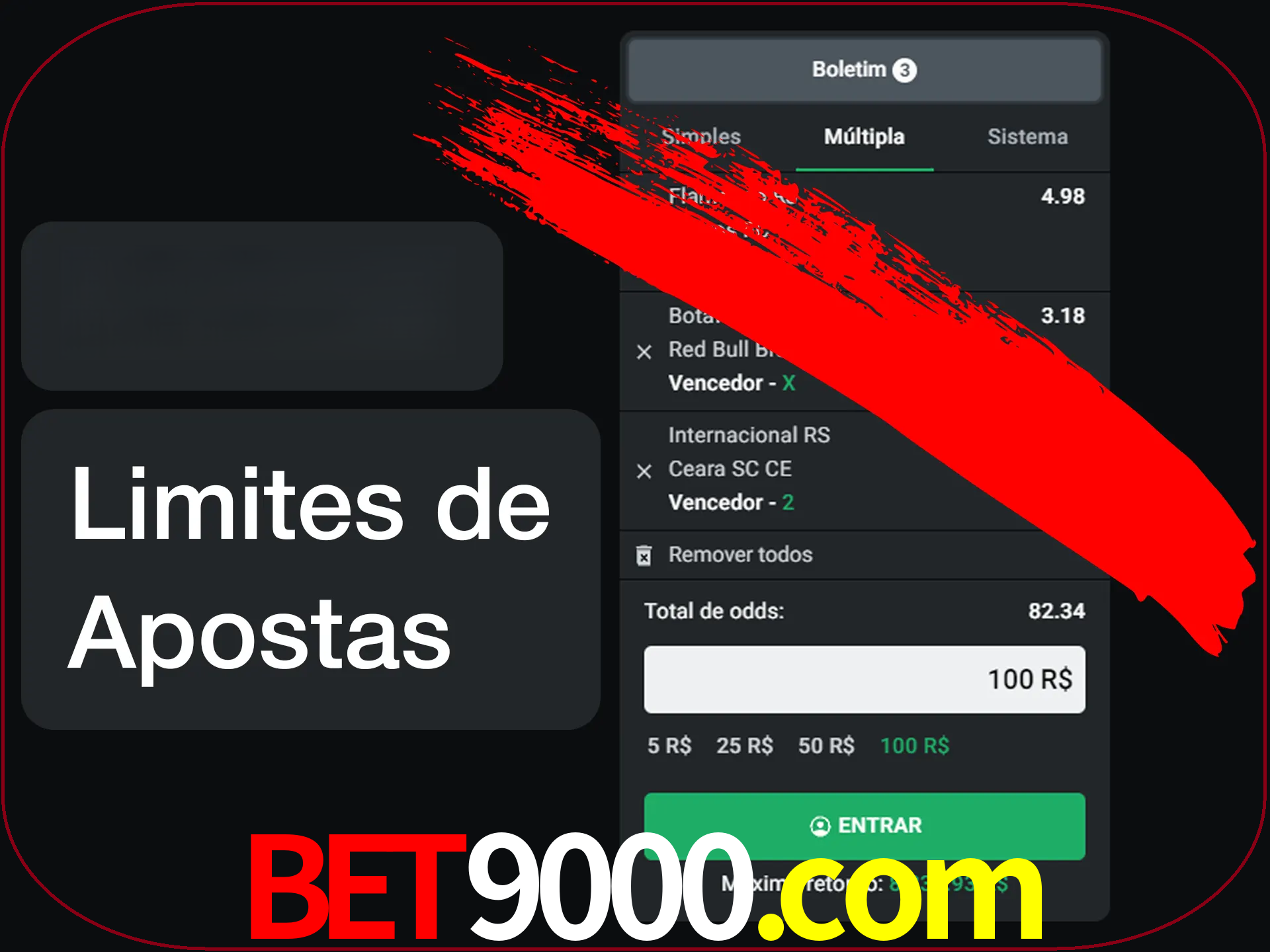 Não faça apostas loucas.